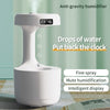 Bedroom Anti-Gravity Humidifier With Clock Water Drop Backflow Aroma Diffuser Bennys Beauty World