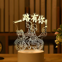 Bedroom Atmosphere Lamp Cartoon 3D Night Light Bennys Beauty World