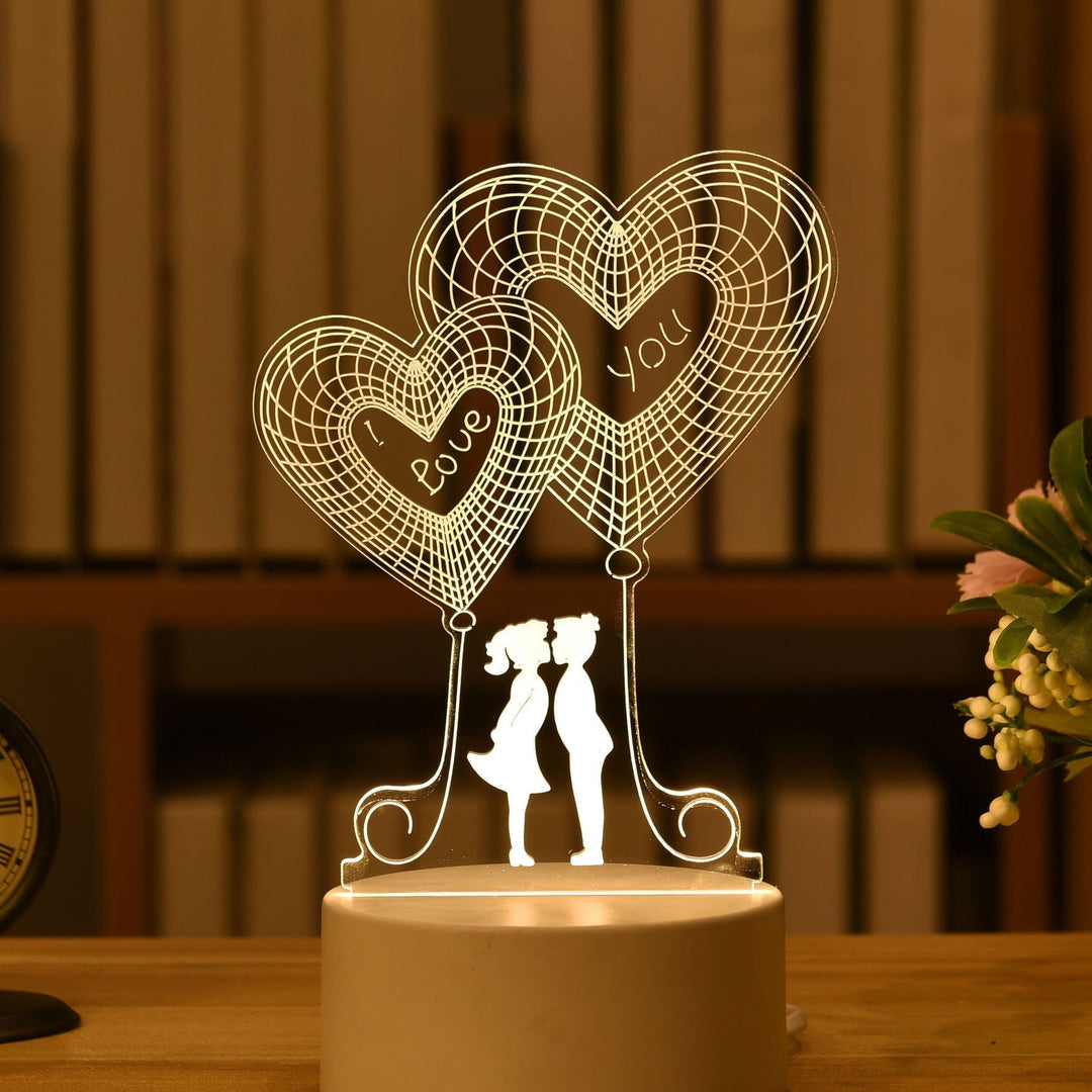 Bedroom Atmosphere Lamp Cartoon 3D Night Light Bennys Beauty World