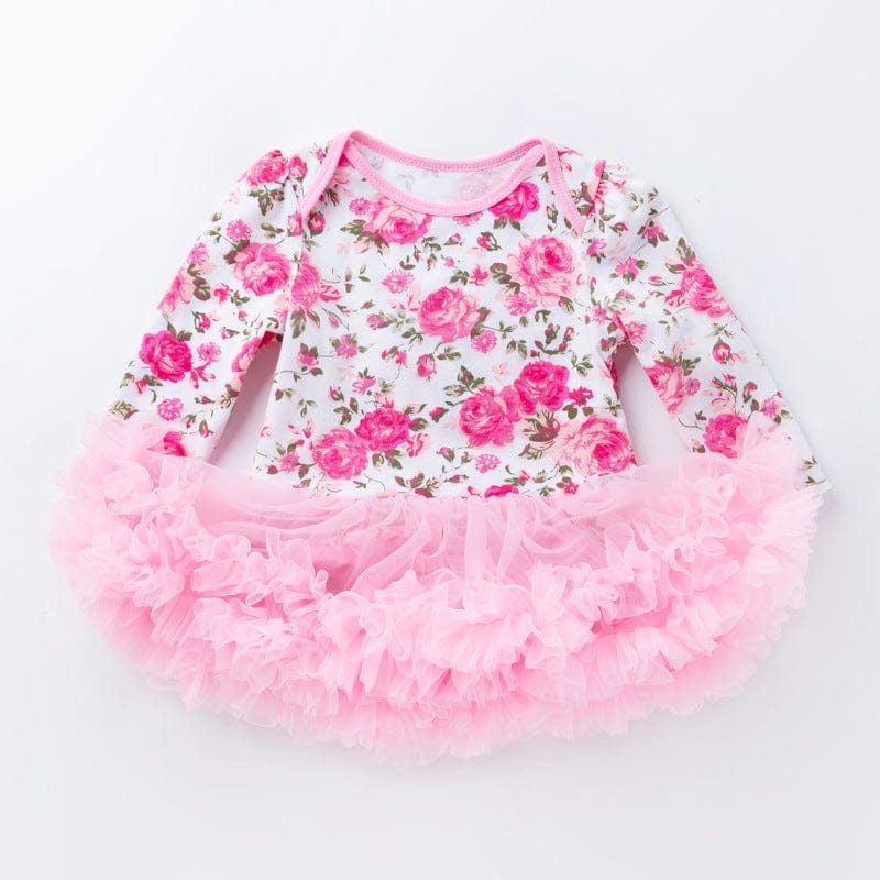 Birthday One-piece Dress Factory Outlet For Baby 0-2 Years Old Festive Romper Dress Bennys Beauty World
