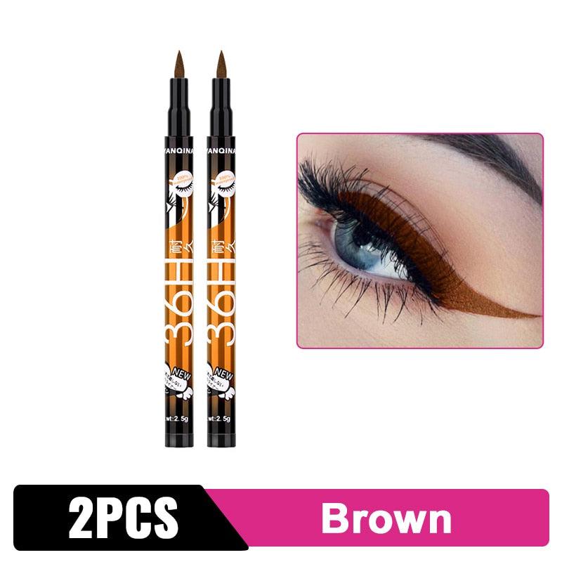 Black Liquid Waterproof Eyeliner Pencil 36H Bennys Beauty World