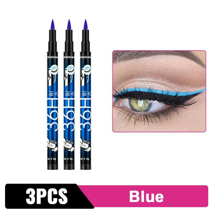 Black Liquid Waterproof Eyeliner Pencil 36H Bennys Beauty World