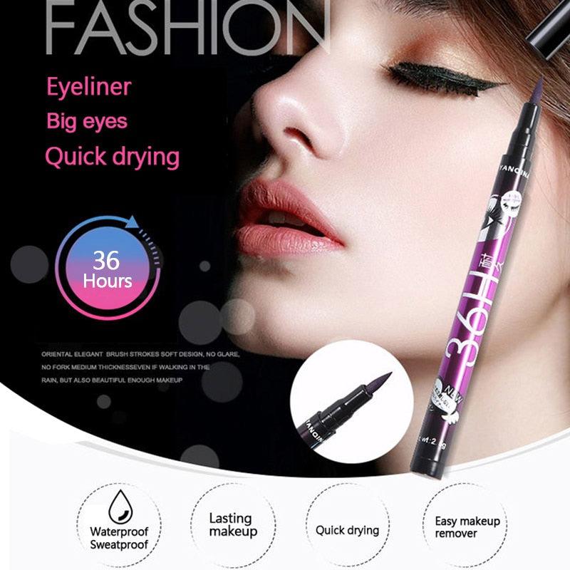 Black Liquid Waterproof Eyeliner Pencil 36H Bennys Beauty World