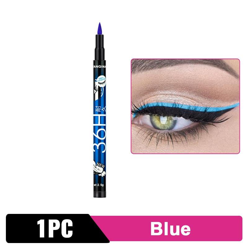 Black Liquid Waterproof Eyeliner Pencil 36H Bennys Beauty World