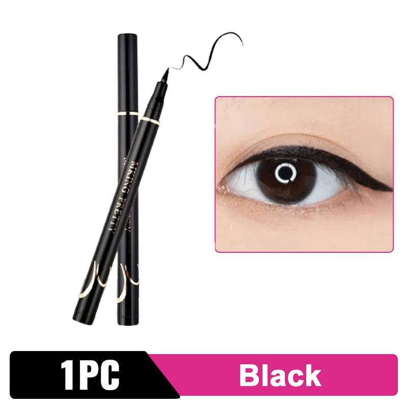 Black Liquid Waterproof Eyeliner Pencil 36H Bennys Beauty World