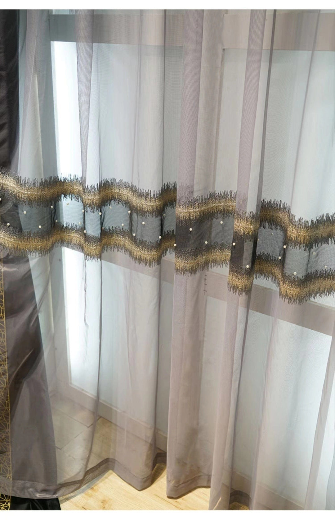 Blackout Luxury Curtains for Living Room Bennys Beauty World
