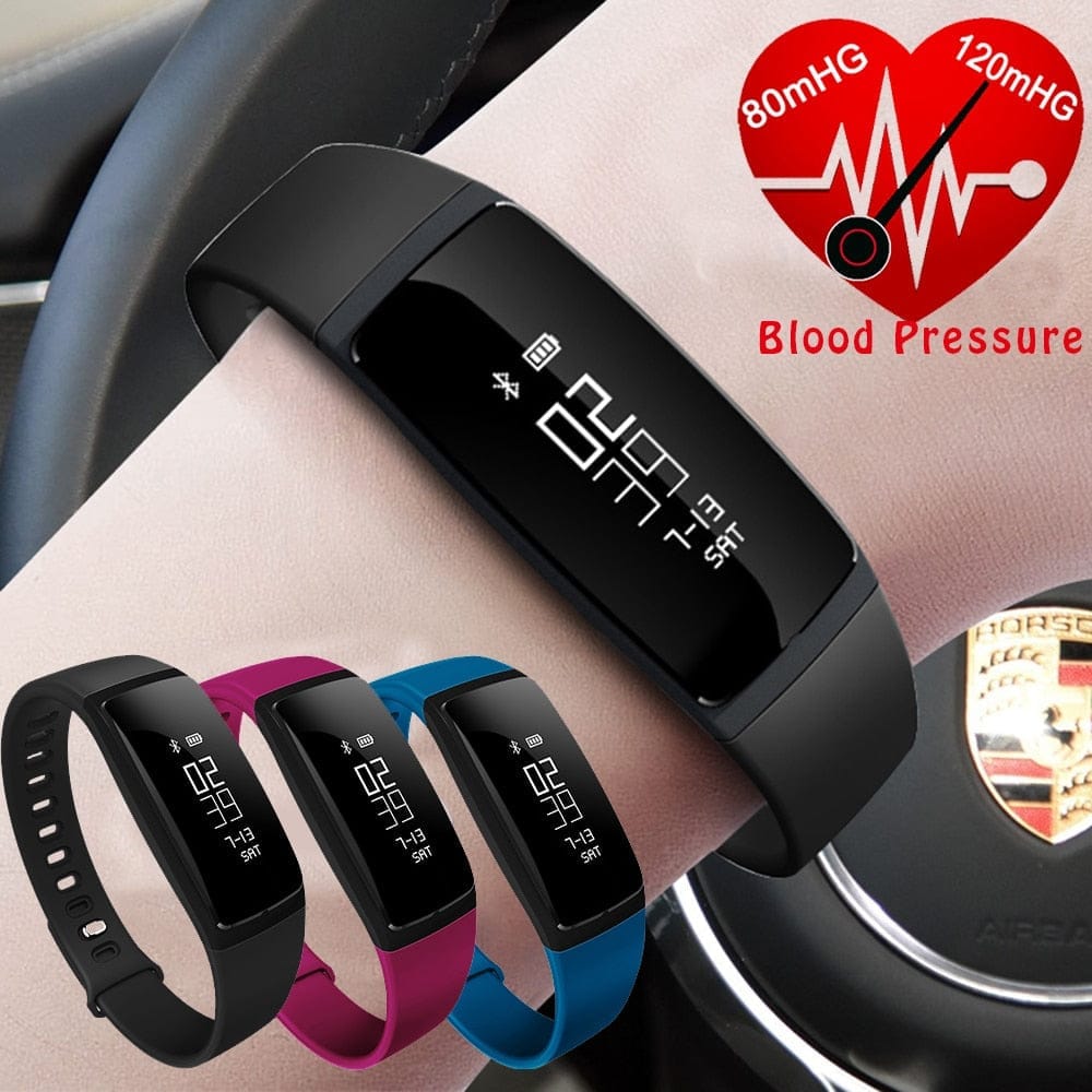 Blood Pressure Watch Heart Rate Monitor Smart Band Bennys Beauty World