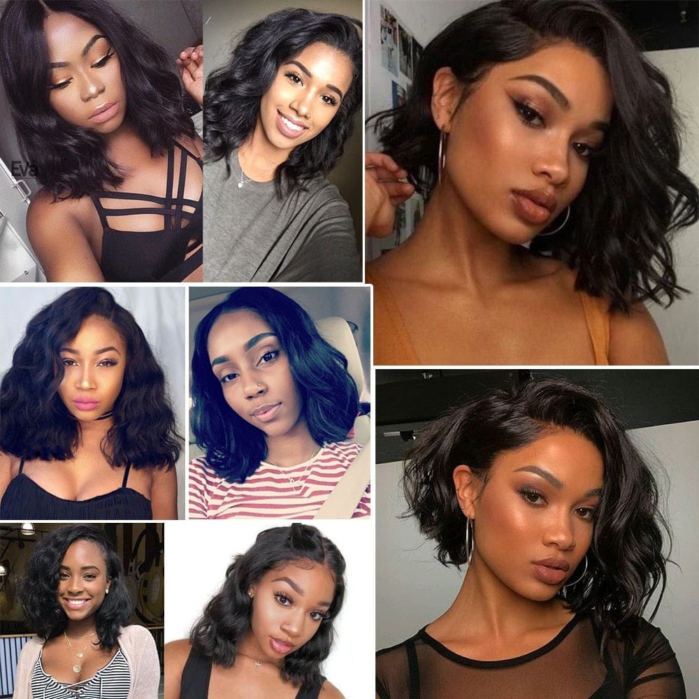 Body Wave Bob Wig Brazilian Bob Wig Lace Front Human Hair Wigs Bennys Beauty World