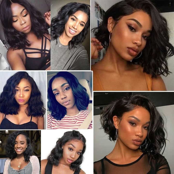 Body Wave Bob Wig Brazilian Bob Wig Lace Front Human Hair Wigs Bennys Beauty World