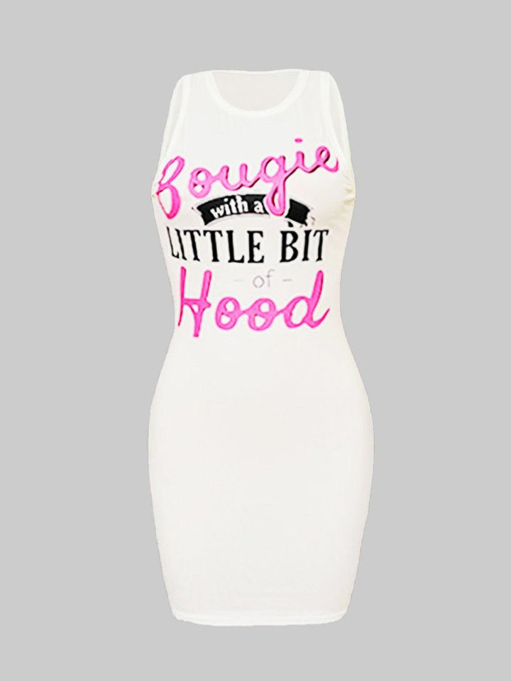 Bodycon Casual Tank Top Mini Dress Bennys Beauty World