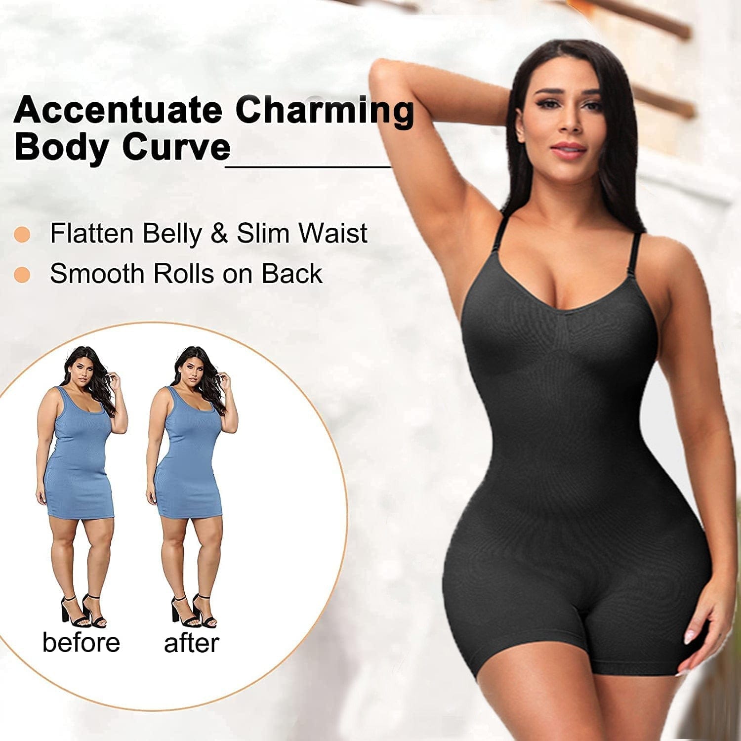 Bodysuit Full Body Shape-wear For Women