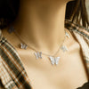 Bohemian Cute Butterfly Choker Necklace For Women Bennys Beauty World