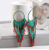Bohemian Multicolor Beads Tassel Earrings For Women Bennys Beauty World