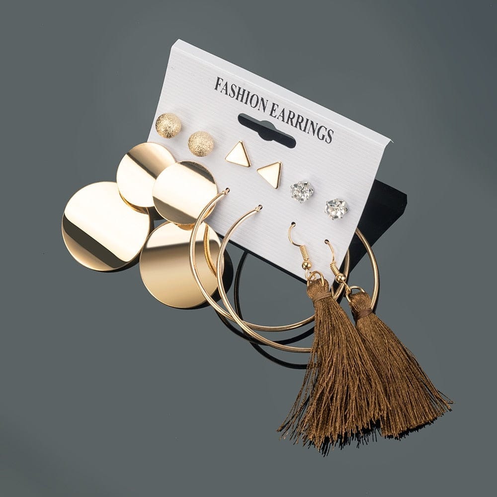 Bohemian Tassel Earrings Vintage Long Earrings For Women Bennys Beauty World
