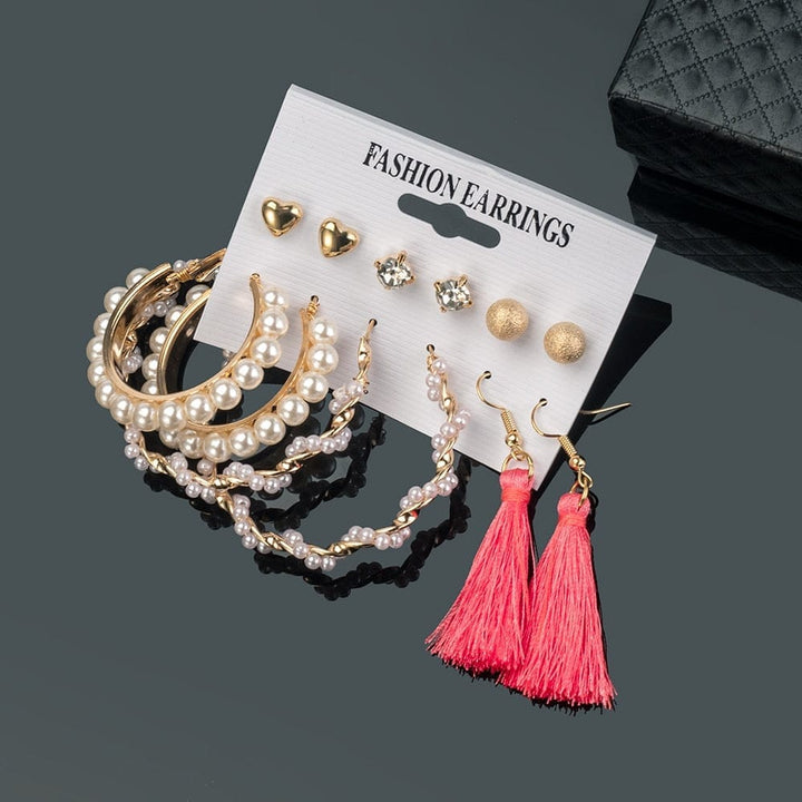 Bohemian Tassel Earrings Vintage Long Earrings For Women Bennys Beauty World