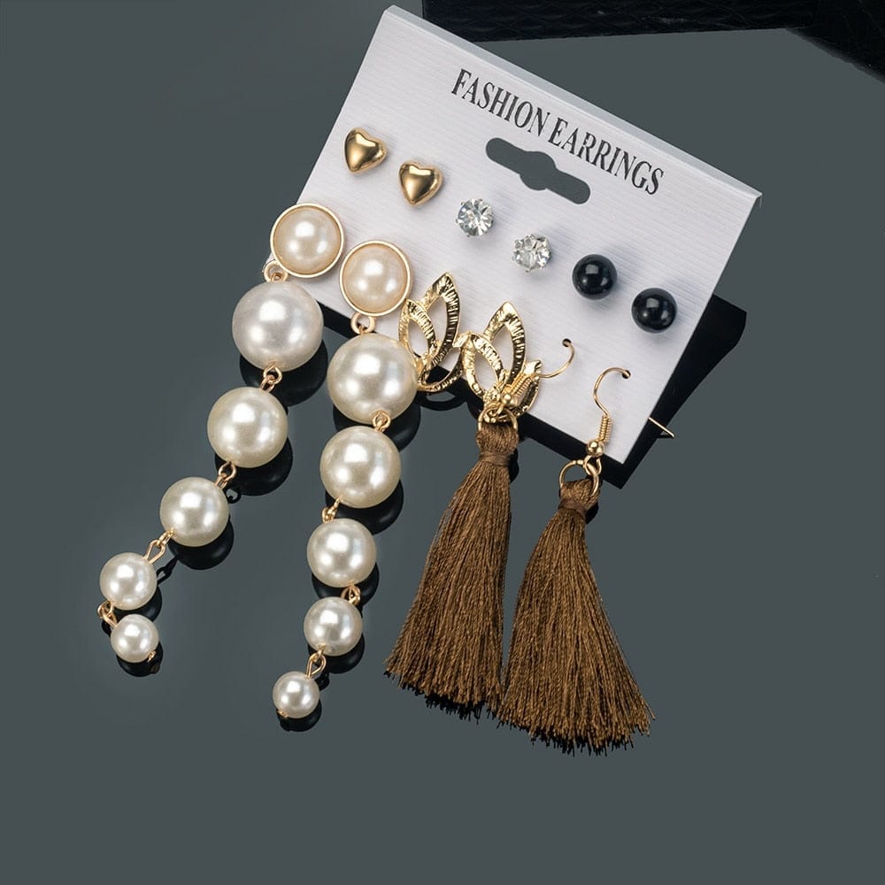 Bohemian Tassel Earrings Vintage Long Earrings For Women Bennys Beauty World