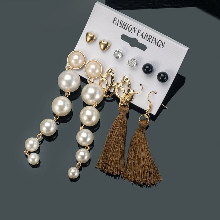 Bohemian Tassel Earrings Vintage Long Earrings For Women Bennys Beauty World