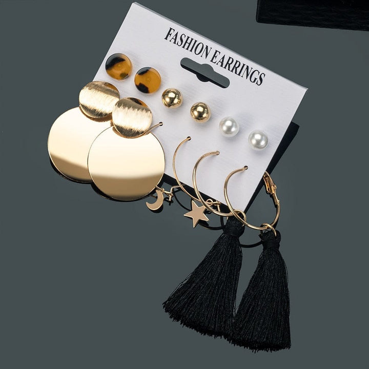 Bohemian Tassel Earrings Vintage Long Earrings For Women Bennys Beauty World