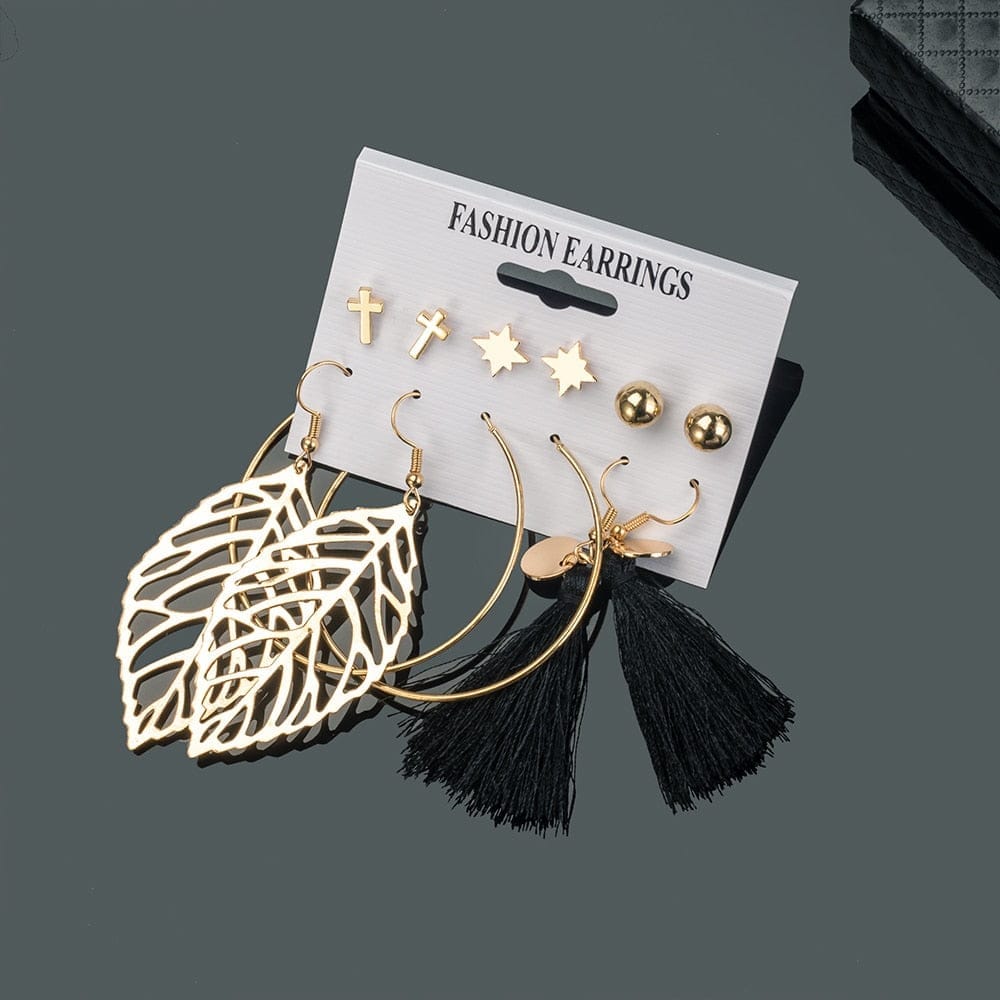 Bohemian Tassel Earrings Vintage Long Earrings For Women Bennys Beauty World