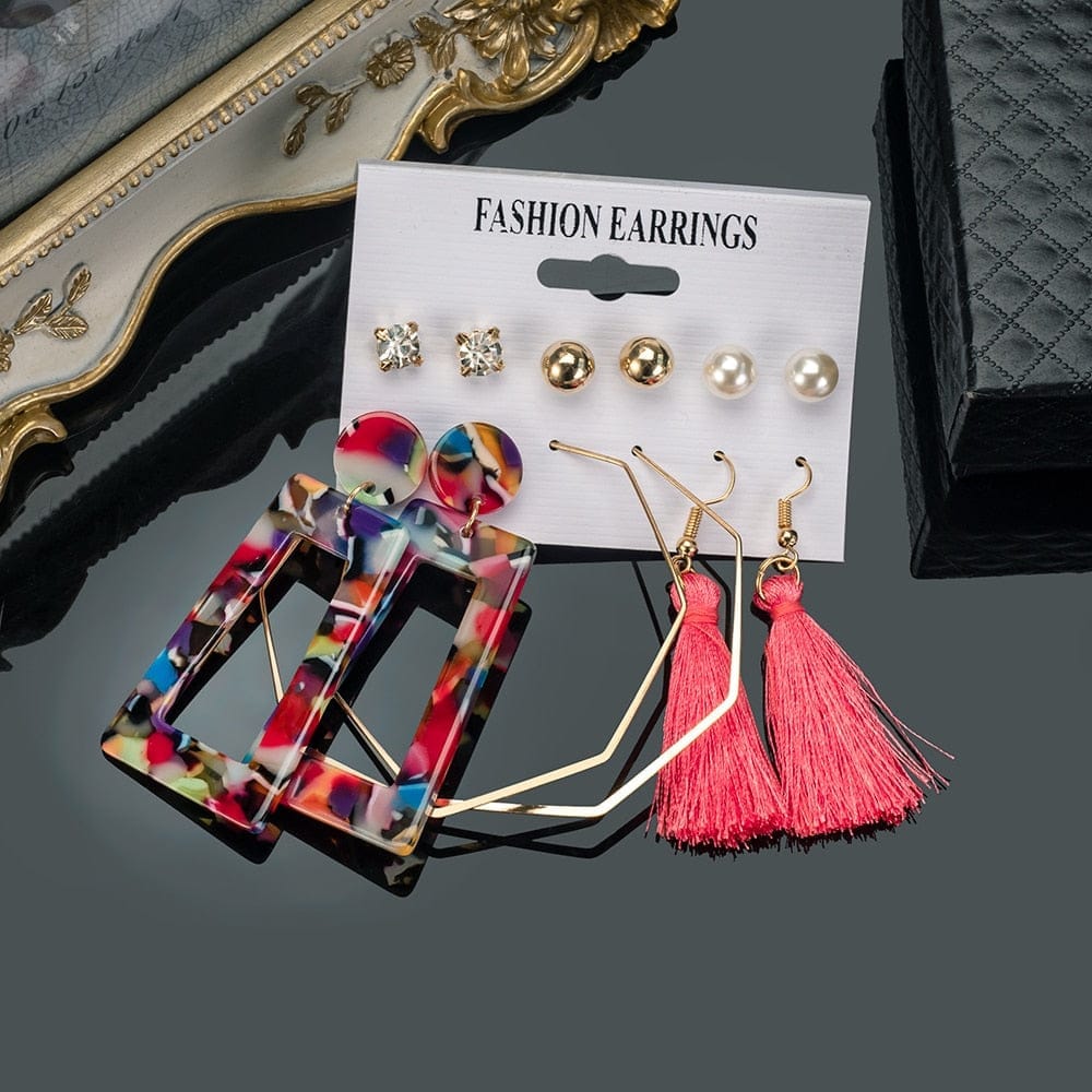 Bohemian Tassel Earrings Vintage Long Earrings For Women Bennys Beauty World