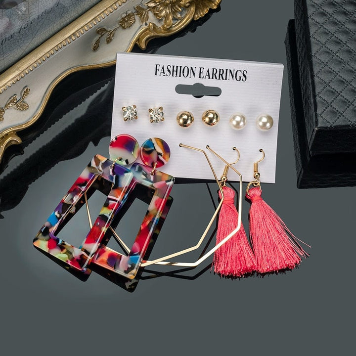 Bohemian Tassel Earrings Vintage Long Earrings For Women Bennys Beauty World