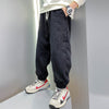 Boys' Casual Pants Thickened Plus Velvet Middle-aged Kids Bennys Beauty World