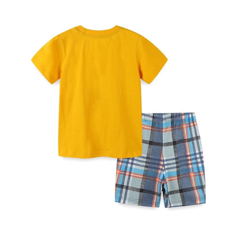 Boys Clothing Sets For Summer Boys Tops + Shorts Bennys Beauty World