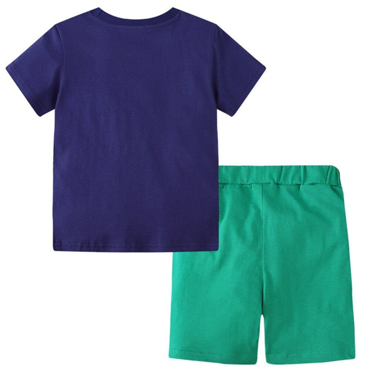 Boys Clothing Sets For Summer Top + Short Bennys Beauty World