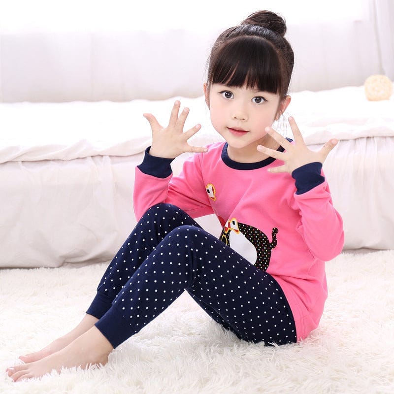 Boys Long Johns Suit Pure Cotton Long Sleeved Clothes Bennys Beauty World