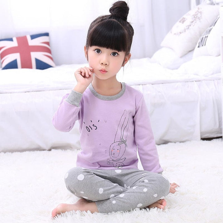 Boys Long Johns Suit Pure Cotton Long Sleeved Clothes Bennys Beauty World