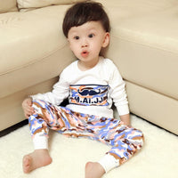 Boys Long Johns Suit Pure Cotton Long Sleeved Clothes Bennys Beauty World