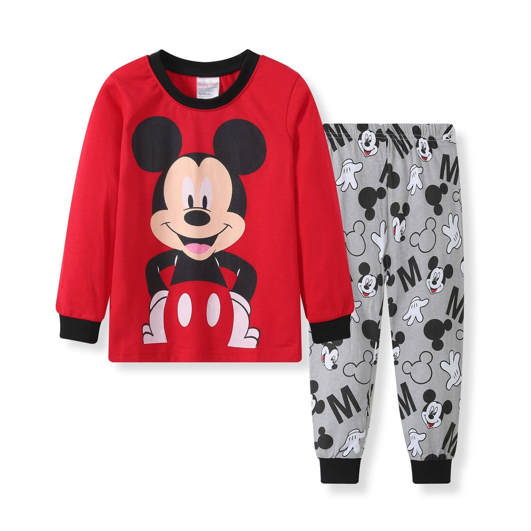 Boys Long Sleeve Pyjamas Kids Mickey Pyjamas Bennys Beauty World