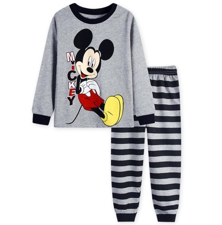 Boys Long Sleeve Pyjamas Kids Mickey Pyjamas Bennys Beauty World