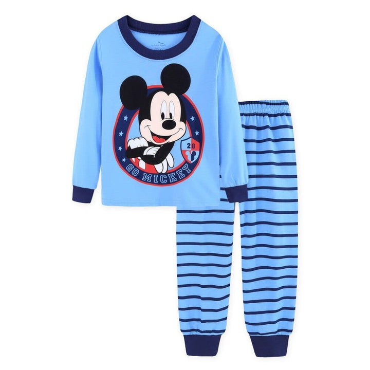 Boys Long Sleeve Pyjamas Kids Mickey Pyjamas Bennys Beauty World