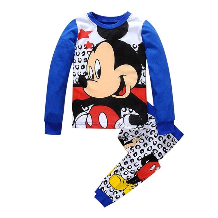 Boys Long Sleeve Pyjamas Kids Mickey Pyjamas Bennys Beauty World