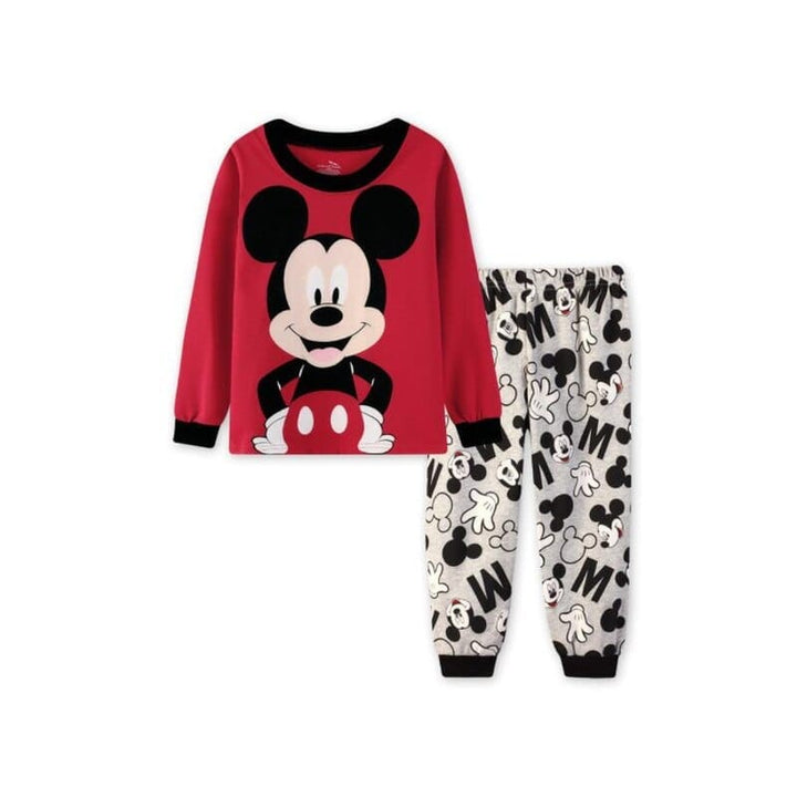 Boys Long Sleeve Pyjamas Kids Mickey Pyjamas Bennys Beauty World