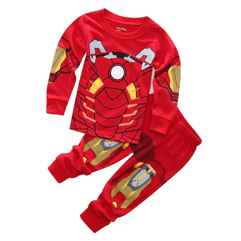 Boys Sleepwear Clothes Kids Spider Pyjamas Set Bennys Beauty World