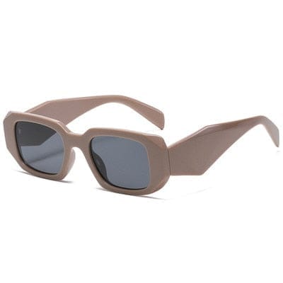 Brand Designer Women Sunglasses 2022 Vintage Ladies Irregular Square Sunglasses Bennys Beauty World