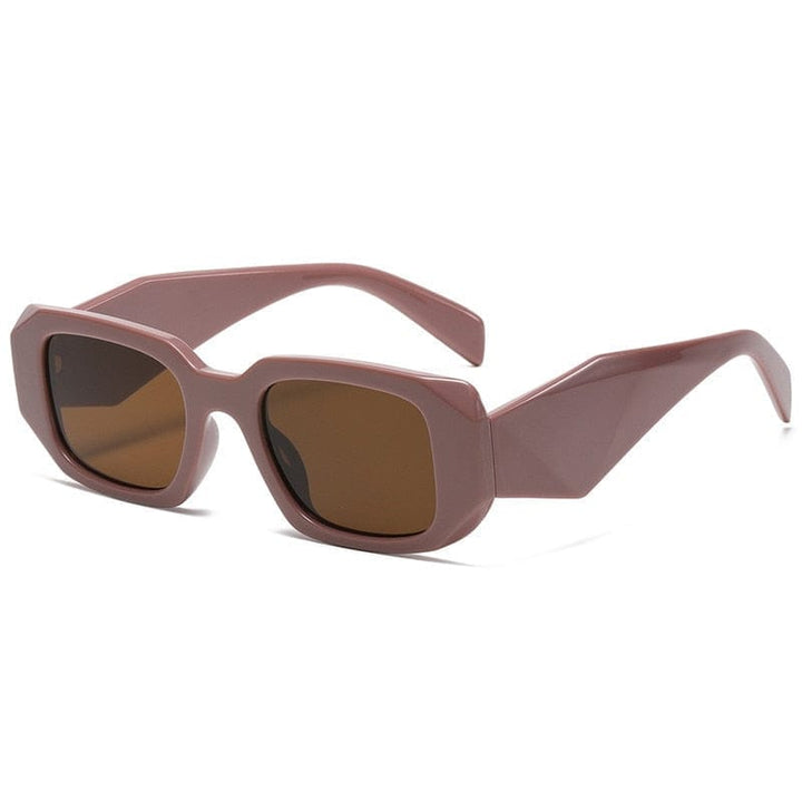 Brand Designer Women Sunglasses 2022 Vintage Ladies Irregular Square Sunglasses Bennys Beauty World