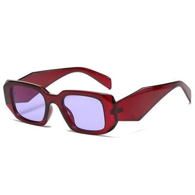 Brand Designer Women Sunglasses 2022 Vintage Ladies Irregular Square Sunglasses Bennys Beauty World