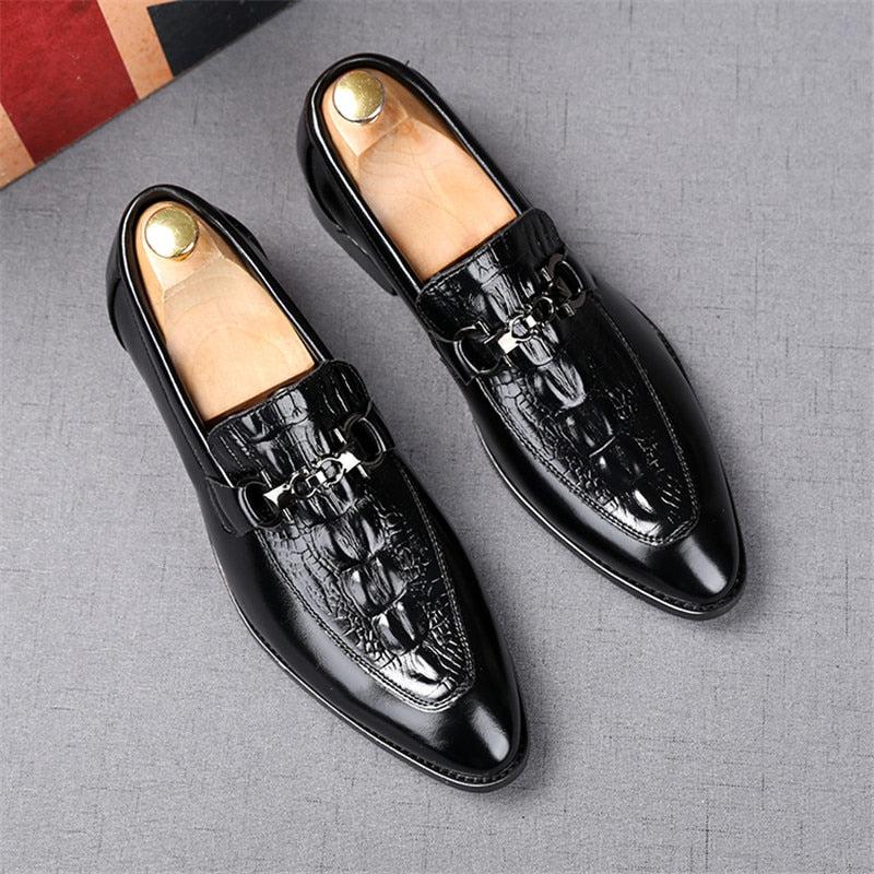 Mens pointed toe on sale loafers