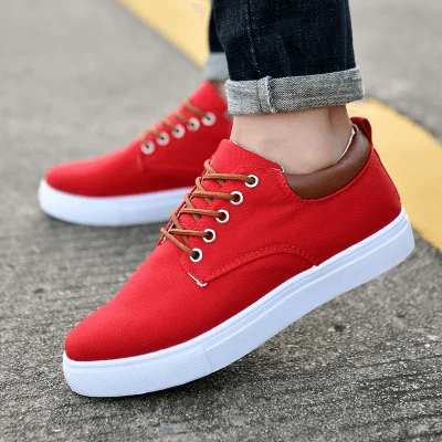 Breathable mens casual canvas sport shoes Bennys Beauty World