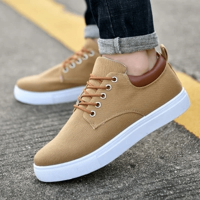 Breathable mens casual canvas sport shoes Bennys Beauty World