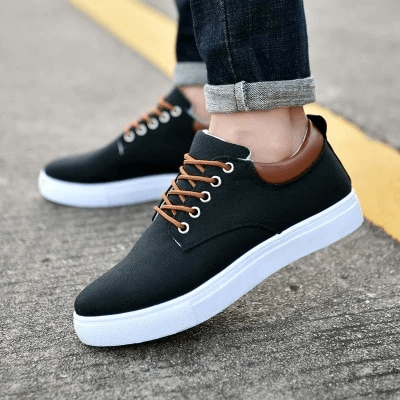 Breathable mens casual canvas sport shoes Bennys Beauty World