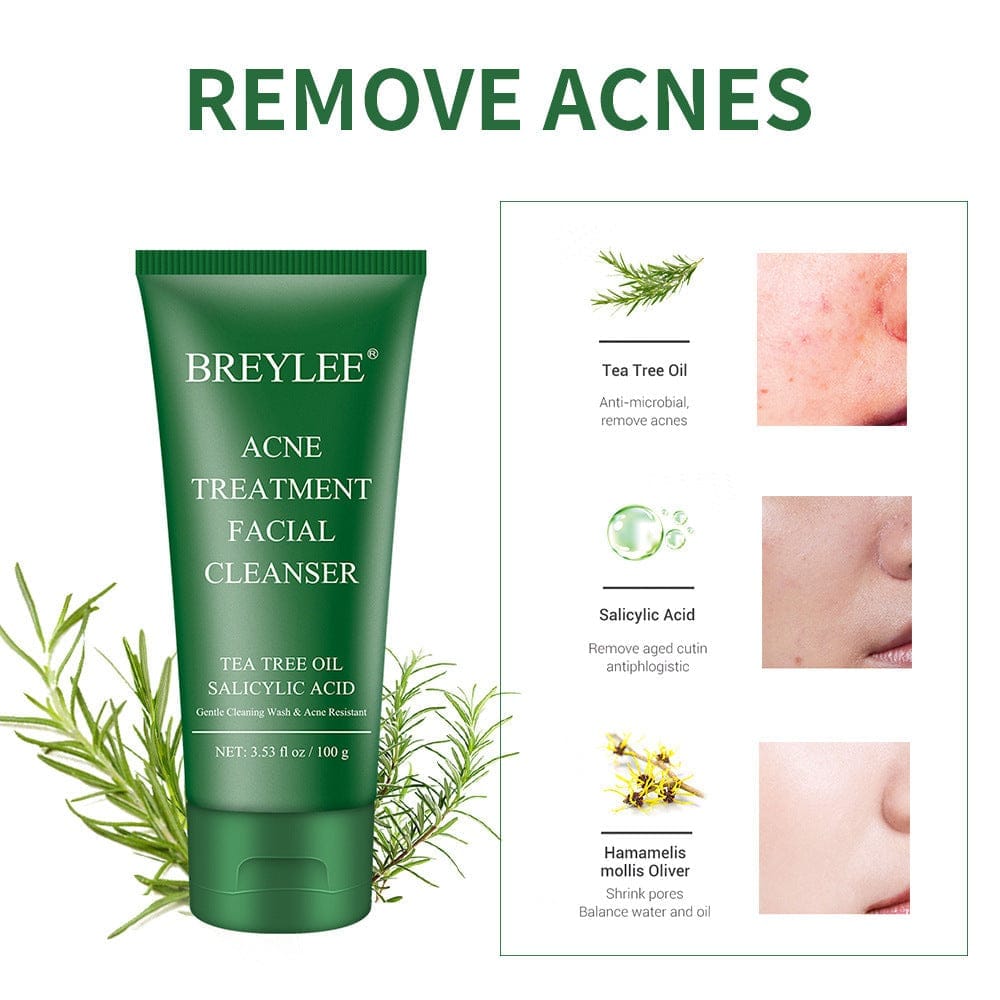 Breylee tea tree cleanser cleansing cleanser Bennys Beauty World