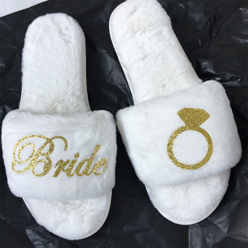 Bride to be slippers wedding guests favors party gifts Bennys Beauty World