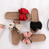 Butterfly-Knot Home Slippers Summer Cool Eva Slippers For Women Bennys Beauty World