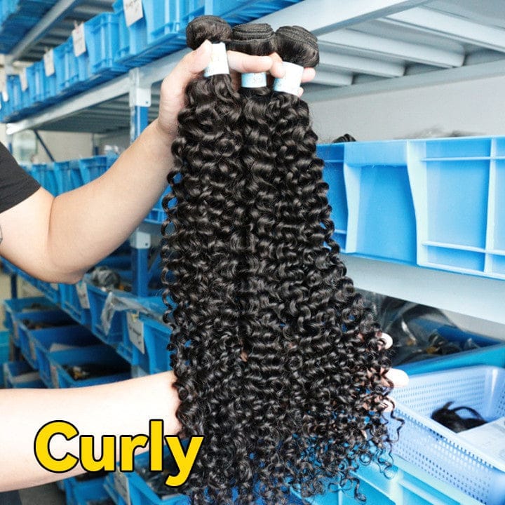 Cambodian Virgin Hair,Kinky Curly Human Hair Weave Extension Bennys Beauty World