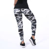 Camouflage Printed Elastic Leggings Camouflage Fitness Pant Bennys Beauty World