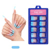 Candy Color Full Cover Matte False Fake Nails Extension False Nails Bennys Beauty World